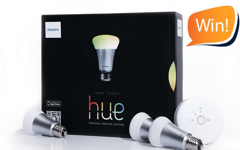philips hue e27 connected bulb starterskit winactie